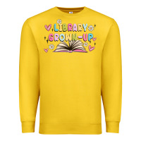 Lemon library grown up Premium Sweatshirt - MaliasSmallBusiness
