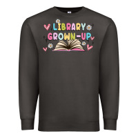 Smoke library grown up Premium Sweatshirt - MaliasSmallBusiness