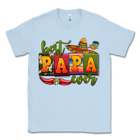 Dusty Blue best papa ever Classic Tee - AdoDesignShop