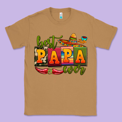 Best Papa Ever Classic Tee Designed By Adodesignshop