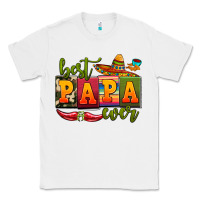 White best papa ever Classic Tee - AdoDesignShop