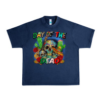 Navy day of the dead Urban Heavy Tee - CTS Tumbler Store