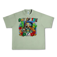 Oil Green day of the dead Urban Heavy Tee - CTS Tumbler Store