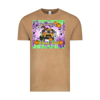 Vintage Camel Halloween School Bus Vintage Tee - texasbilliewilder