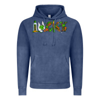 Vintage Denim Dental Love St. Patricks Day Vintage Hoodie - RanaPortraitStore