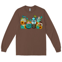 Chestnut gemstone coffee cups Long Sleeve Tee - AdoDesignShop