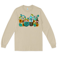 Mushroom gemstone coffee cups Long Sleeve Tee - AdoDesignShop