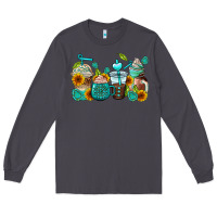 Smoke gemstone coffee cups Long Sleeve Tee - AdoDesignShop