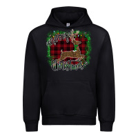 Black Merry Christmas Deer Urban Hoodie - Bettercallsaul