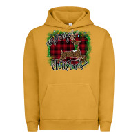 Pigment Peanut Butter Merry Christmas Deer Urban Hoodie - Bettercallsaul