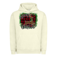 Pigment Pistachio Merry Christmas Deer Urban Hoodie - Bettercallsaul