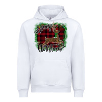 White Merry Christmas Deer Urban Hoodie - Bettercallsaul