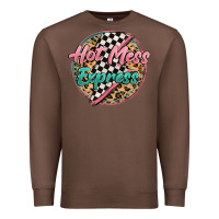 Chestnut hot mess express Premium Sweatshirt - MaliasSmallBusiness