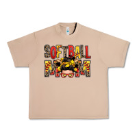 Burro softball mom messy bun Urban Heavy Tee - Zillion Design Studio