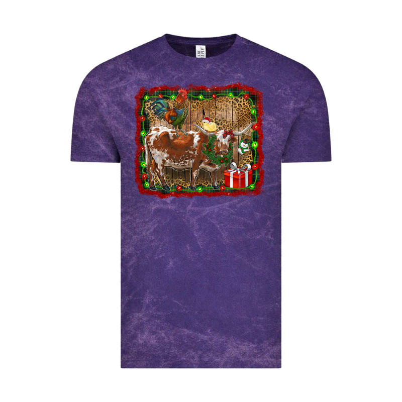 Christmas Farm Animals Vintage Tee by RanaPortraitStore | Teevron