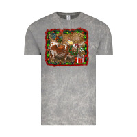 Cloud Rock christmas farm animals Vintage Tee - RanaPortraitStore