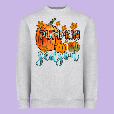 Pumpkin Season Heavyweight Sweatshirt Designed By Zillion Design Studio