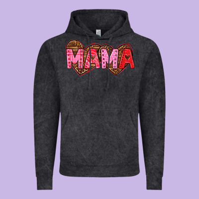 Vintage Hoodie mama valentines day