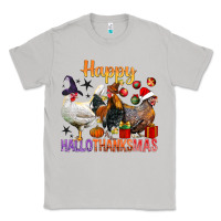 Moon Dust Happy Hallothanksmas Chick Classic Tee - BundleAndBundleShop