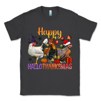 Smoke Happy Hallothanksmas Chick Classic Tee - BundleAndBundleShop