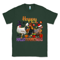Sports Green Happy Hallothanksmas Chick Classic Tee - BundleAndBundleShop