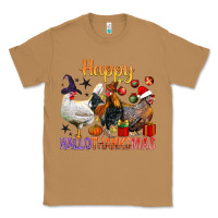 Toasted Coconut Happy Hallothanksmas Chick Classic Tee - BundleAndBundleShop