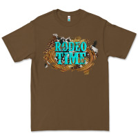Cacao rodeo time  with leopard and cowhide Premium Tee - Artiststas