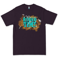 Plum rodeo time  with leopard and cowhide Premium Tee - Artiststas