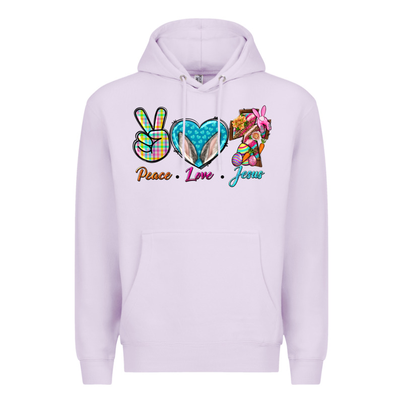 Peace Love Easter Jesus Premium Hoodie by BundleAndBundleShop | Teevron