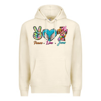 Tofu Peace Love Easter Jesus Premium Hoodie - BundleAndBundleShop