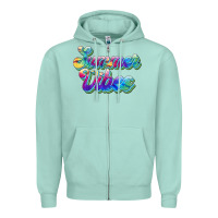Seafoam summer vibes Zipper Hoodie - JahusDesignShop