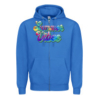 True Royal summer vibes Zipper Hoodie - JahusDesignShop