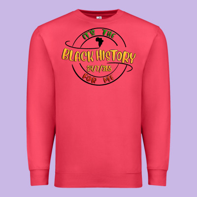 Black History Premium Sweatshirt Designed By Maliassmallbusiness