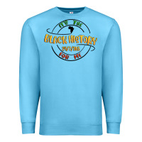 Ocean Blue black history Premium Sweatshirt - MaliasSmallBusiness