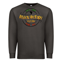 Smoke black history Premium Sweatshirt - MaliasSmallBusiness