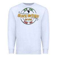 White black history Premium Sweatshirt - MaliasSmallBusiness