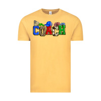 Vintage Mustard coach Vintage Tee - Zillion Design Studio