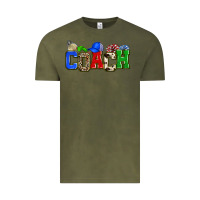 Vintage Olive coach Vintage Tee - Zillion Design Studio