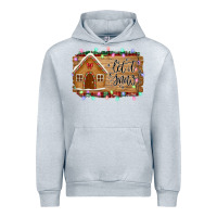 Heather Grey Let it snow Urban Hoodie - Bettercallsaul