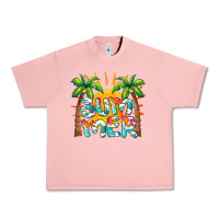 Salmon summer waves and sun Urban Heavy Tee - BarkalooDesign
