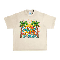 Sandshell summer waves and sun Urban Heavy Tee - BarkalooDesign