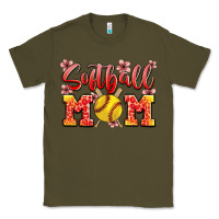Army Green softball mom Classic Tee - JahusDesignShop