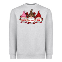 Heather Grey happy valentine's day dno es with rose Heavyweight Sweatshirt - RanaPortraitStore