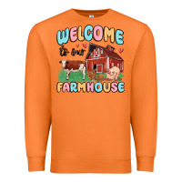 Carrot welcome to our farmhouse Premium Sweatshirt - MaliasSmallBusiness