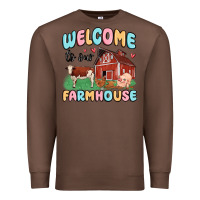 Chestnut welcome to our farmhouse Premium Sweatshirt - MaliasSmallBusiness