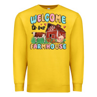 Lemon welcome to our farmhouse Premium Sweatshirt - MaliasSmallBusiness
