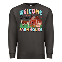 Smoke welcome to our farmhouse Premium Sweatshirt - MaliasSmallBusiness