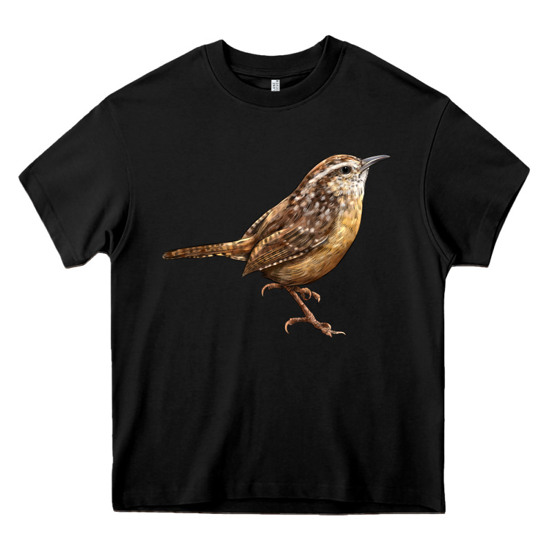 Ccarolina Wren Heavy Core Tee by LillyAllenDesigns | Teevron