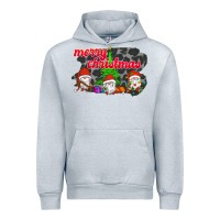 Heather Grey Merry Christmas - Gnome - Gnome Urban Hoodie - Bettercallsaul