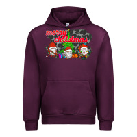 Mauve Wine Merry Christmas - Gnome - Gnome Urban Hoodie - Bettercallsaul